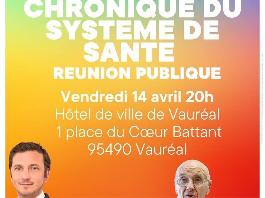 Le désert médical de Cergy-Pontoise n’est pas inéluctable! Conférence le 3 décembre